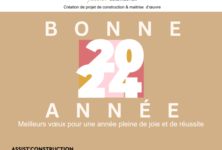 Bonne année 2024 ! Maître d'oeuvre