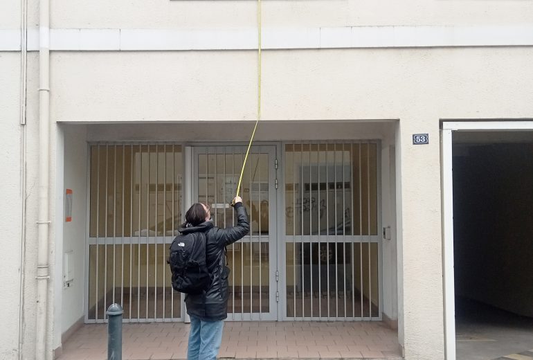 Relevé et Déclaration Préalable pour Syndic de copropriété Agenceur Architecte d'intérieur Designer d'espace Dessinateur projeteur