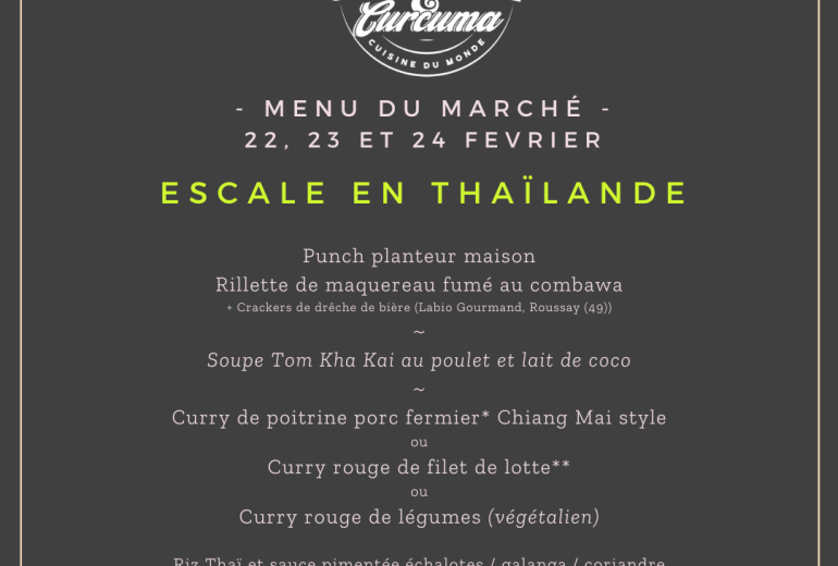 menu marché citronnelle & curcuma