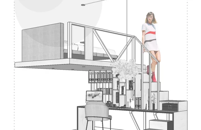 L'aménagement stratégique des hauteurs sous plafond pour créer de nouveaux espaces de vie Architecte d'intérieur Décorateur d'intérieur Designer d'espace Maître d'oeuvre