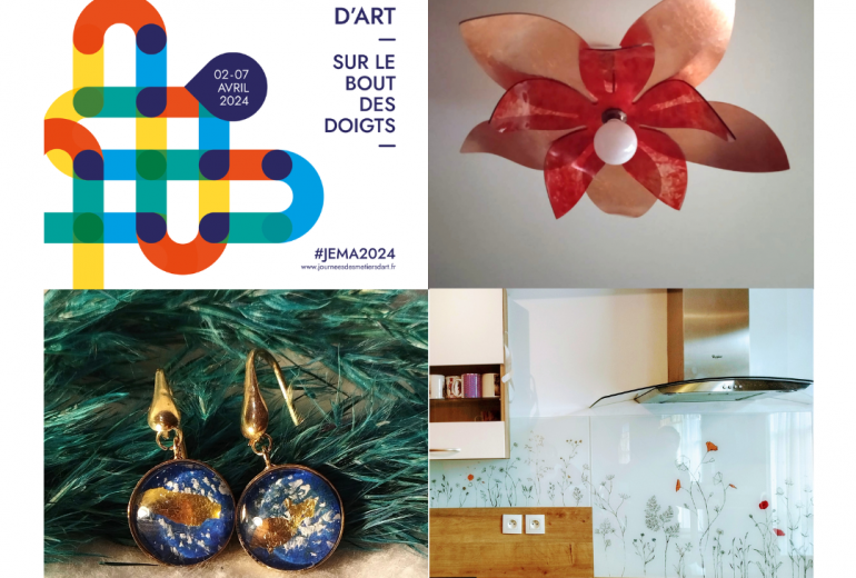 Portes ouvertes Métiers d'Art Créateur de bijoux Décorateur de meubles Fabricant de luminaires