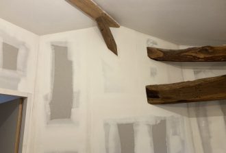 exemple réalisation placo par Romain Guihard