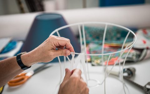 Fabrication d'abats jours sur mesure