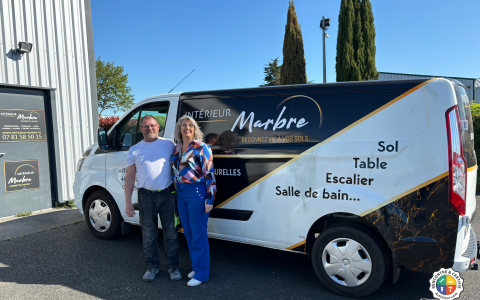 Plan de travail en marbre à Saint-Nazaire, La Baule, Pornic, Vannes, Plérin et Carnac