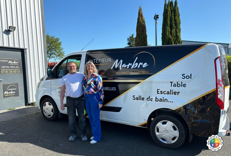 Plan de travail en marbre à Saint-Nazaire, La Baule, Pornic, Vannes, Plérin et Carnac