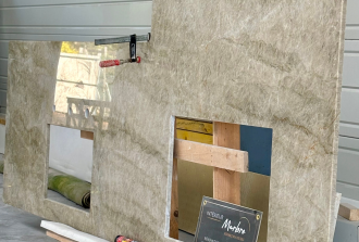 Plan de travail en marbre à Saint-Nazaire, La Baule, Pornic, Vannes, Plérin et Carnac