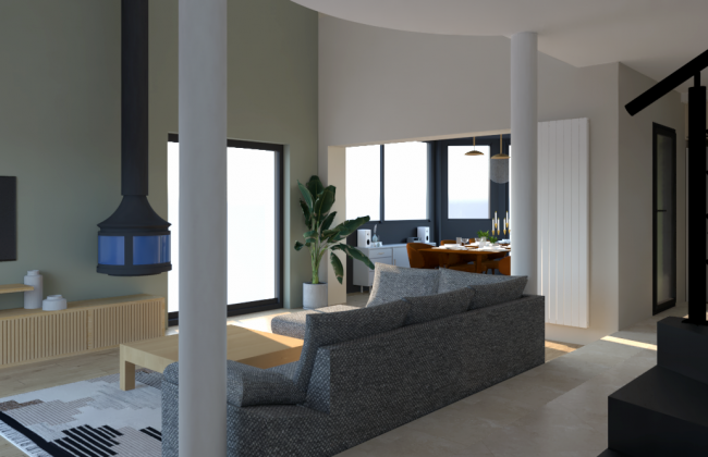 Suite du projet Rouzier Architecte d'intérieur Maître d'oeuvre