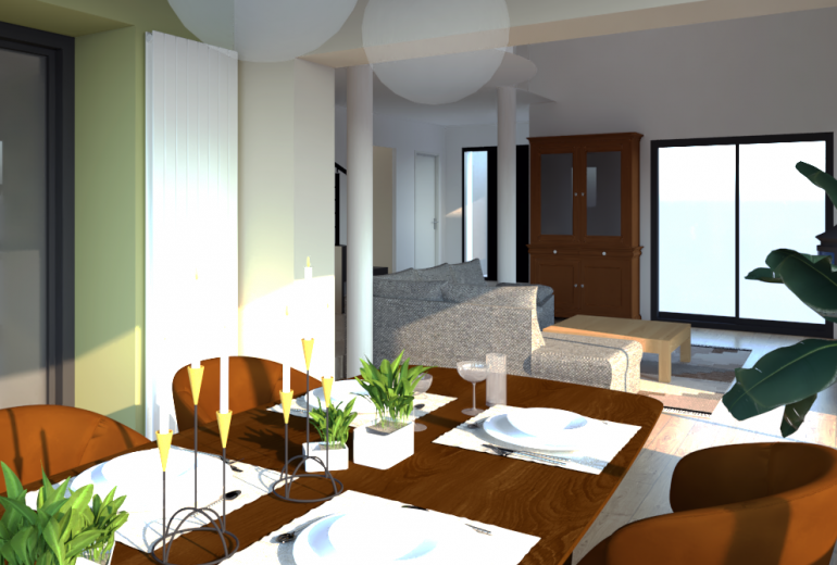 Suite du projet Rouzier Architecte d'intérieur Maître d'oeuvre