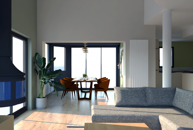 Suite du projet Rouzier Architecte d'intérieur Maître d'oeuvre