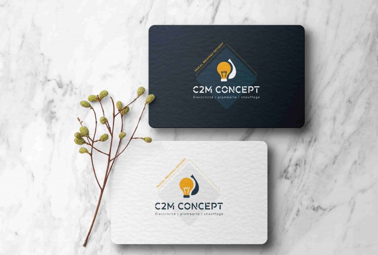 Identité visuelle et édition pour C2M Concept Graphiste Illustrateur