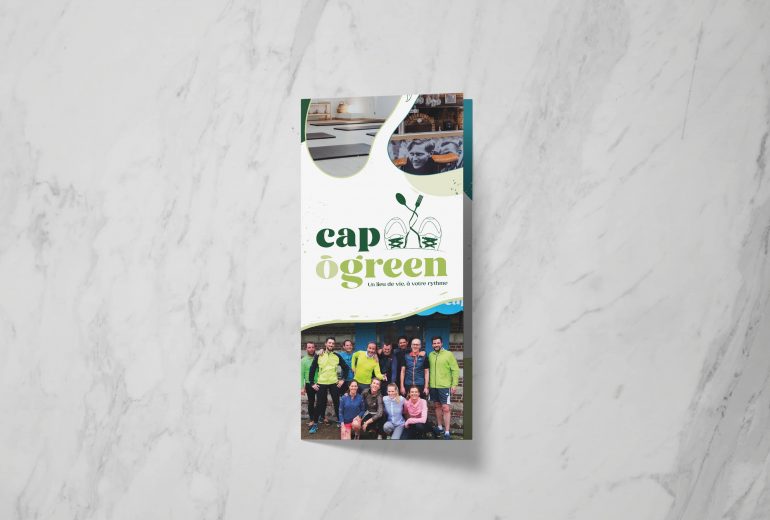 Triptyque pour Capogreen 🌱 Graphiste Illustrateur