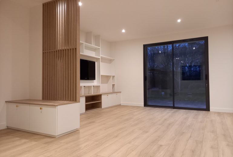 Aménagement de salon Agenceur Concepteur de dressings et rangements Cuisiniste Ebéniste Fabricant de mobilier Menuisier Parqueteur