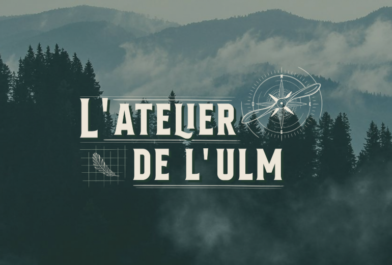 Identité Visuelle de l'Atelier de l'ULM ☀️ Graphiste Illustrateur