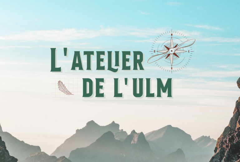 Identité Visuelle de l'Atelier de l'ULM ☀️ Graphiste Illustrateur