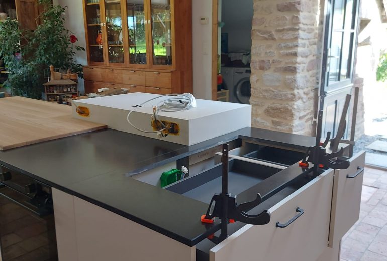 Plan de travail de cuisine Cuisiniste Fabricant de mobilier Marbrier