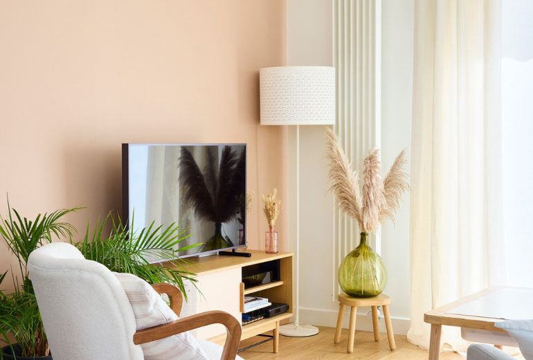 Suite du projet Rousseau, aujourd’hui, nous passons au salon. Architecte d'intérieur Maître d'oeuvre