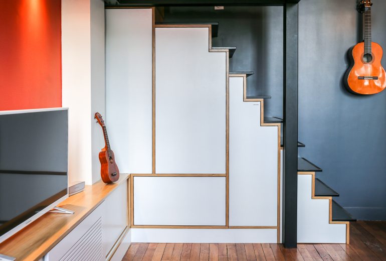 Projet Rénovation Ampère Architecte d'intérieur Designer d'espace