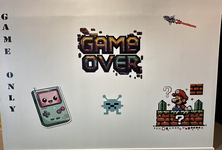 🔹 Nouvelle réalisation : Impression murale aux Loopiland des Ponts-de-Cé Peintre Peintre d'extérieur Peintre d'intérieur Solier moquettiste