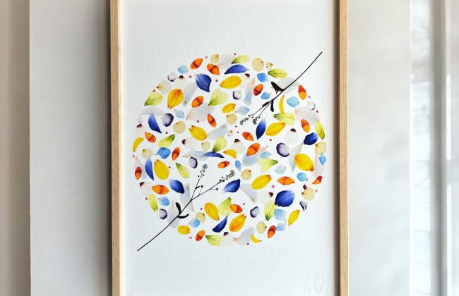 tirage art yuzu les poesies vegetales