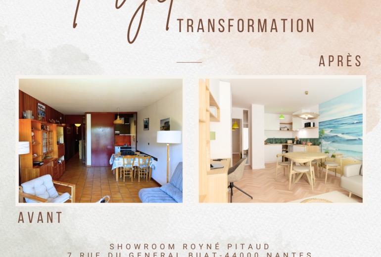 Avant/Après appartement La Rochelle Applicateur Béton Ciré Décorateur d'intérieur Enduiseur Façadier Peintre Peintre d'extérieur Peintre d'intérieur Solier moquettiste