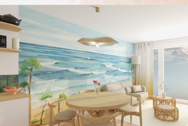 Avant/Après appartement La Rochelle Applicateur Béton Ciré Décorateur d'intérieur Enduiseur Façadier Peintre Peintre d'extérieur Peintre d'intérieur Solier moquettiste