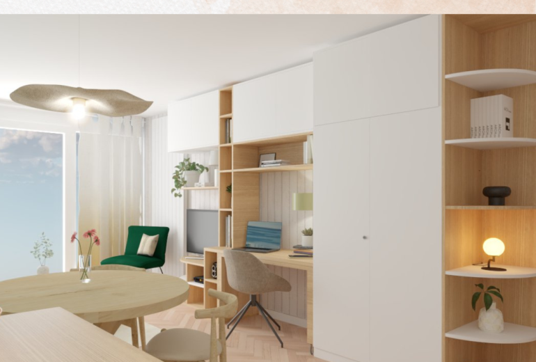 Avant/Après appartement La Rochelle Applicateur Béton Ciré Décorateur d'intérieur Enduiseur Façadier Peintre Peintre d'extérieur Peintre d'intérieur Solier moquettiste