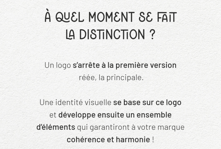 Quelle différence entre logo et identité visuelle ? ☀️ Graphiste Illustrateur