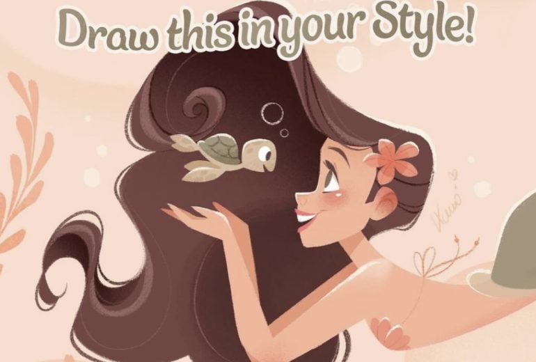 Challenge illustré 🐬 Graphiste Illustrateur