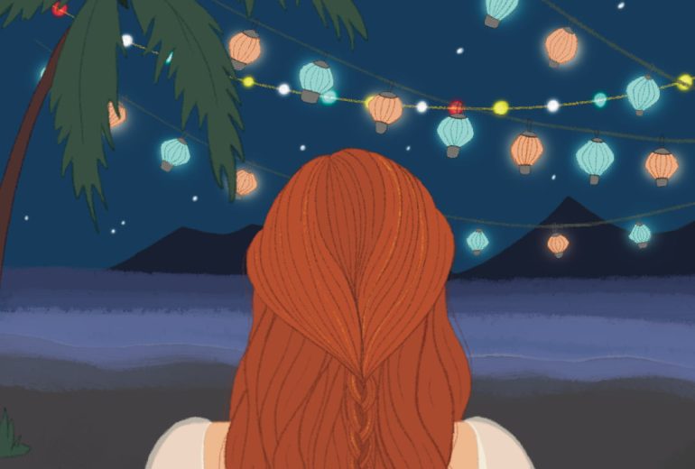 Illustration, souvenirs d'été ⛱️ Graphiste Illustrateur