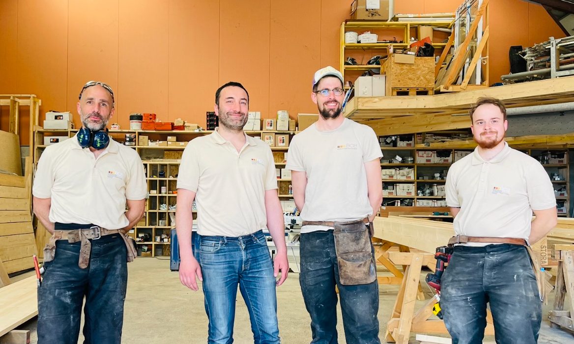 équipe de charpentier nantes