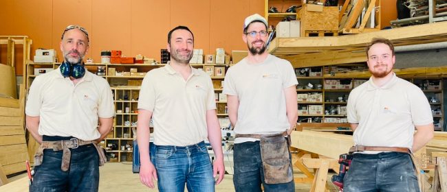 équipe de charpentier nantes