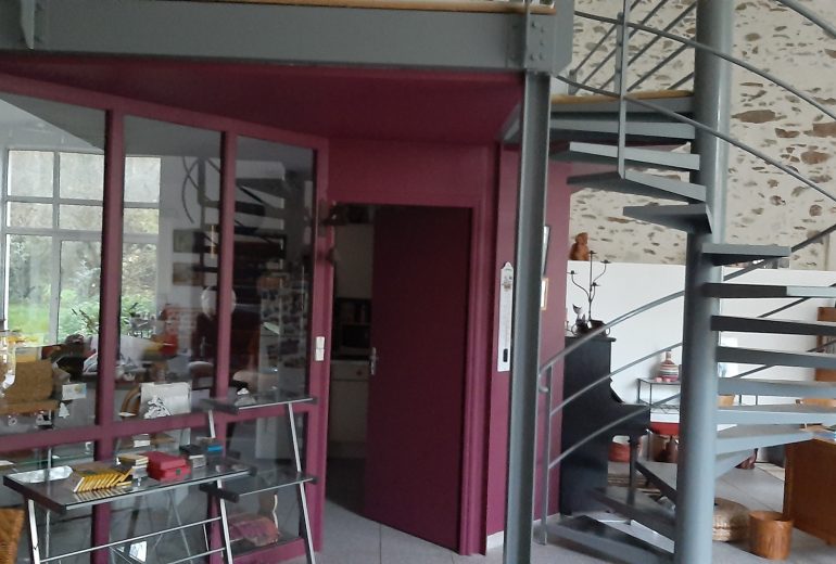 Création joins de.pierre et mise en.peinture Applicateur Béton Ciré Peintre Peintre d'extérieur Peintre d'intérieur