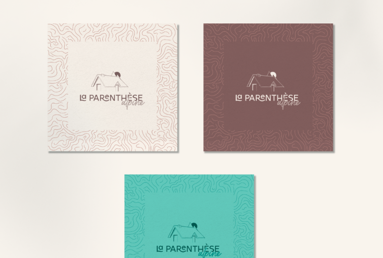 Création de logo pour la Parenthèse Alpine 🏔️ Graphiste Illustrateur