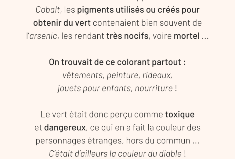 Le vert : une histoire de pigments Graphiste Illustrateur