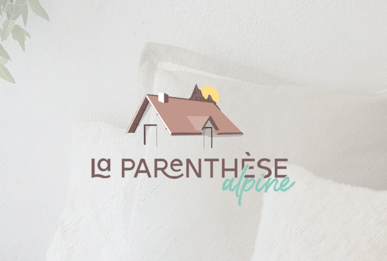 Création de logo pour la Parenthèse Alpine 🏔️ Graphiste Illustrateur