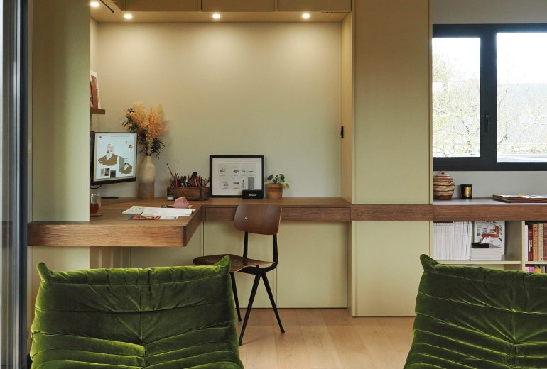 Dans le bureau d' Ambroisine Studio Architecte d'intérieur Décorateur d'intérieur Designer d'espace