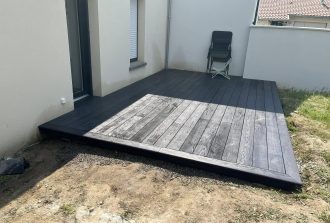 pose terrasse par un charpentier professionnel à Nort-sur-Erdre
