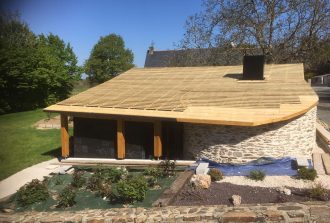 Charpente réalisée par un charpentier professionnel à Nort-sur-Erdre