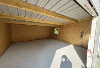 garage réalisé par un charpentier professionnel à Nort-sur-Erdre