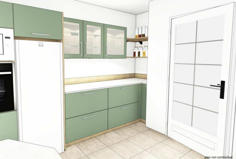 Plan de travail en Dekton Nilium 20mm Cuisiniste Fabricant de mobilier Marbrier