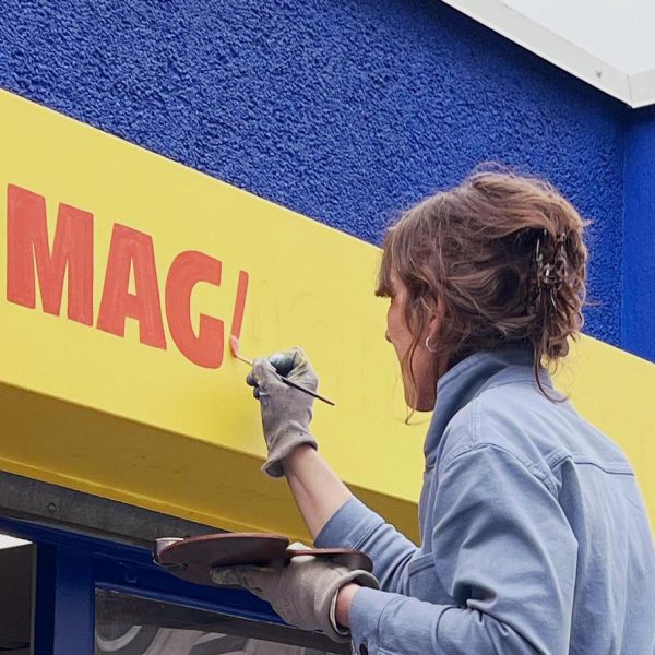 peinture en lettre enseigne nantes nantes