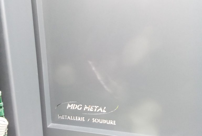 Fabrication sur mesure dans l'atelier de MDG METAL Chaudronnier Métallier