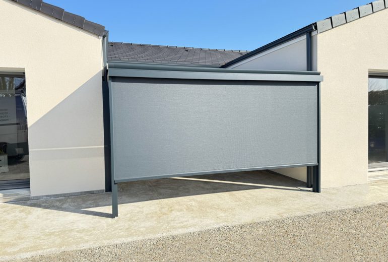 Transformez votre extérieur avec la pergola B128 de BRUSTOR ! 🌟 Fenêtrier Installateur de pergola et store Menuisier Storiste