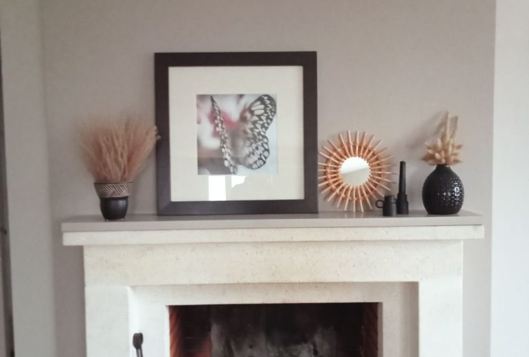 Rénovation salon et meuble cuisine Applicateur Béton Ciré Peintre Peintre d'extérieur Peintre d'intérieur