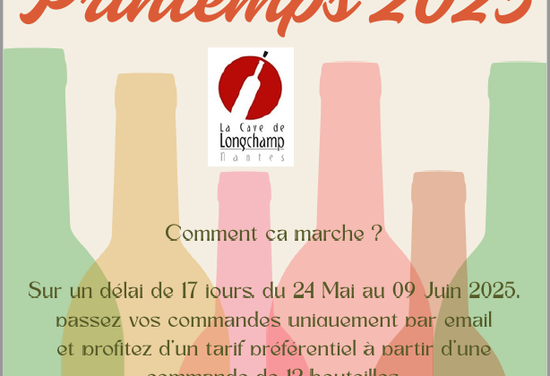 NOUVELLE VENTE PRIVEE A LA CAVE Caviste Epicier