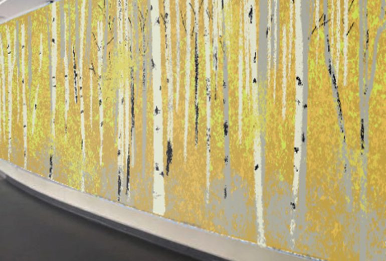 Fresque pour des espaces de santé Artiste peintre Peintre Peintre d'intérieur Peintre en lettres