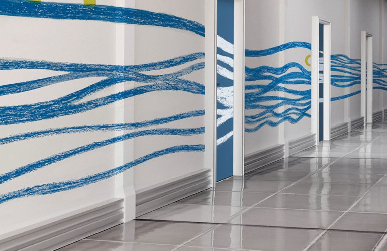 Fresque pour des espaces de santé Artiste peintre Peintre Peintre d'intérieur Peintre en lettres