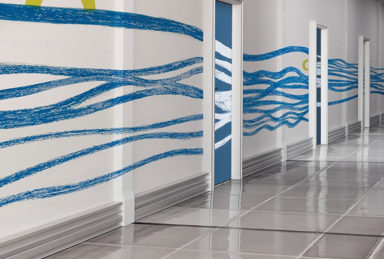 Fresque pour des espaces de santé Artiste peintre Peintre Peintre d'intérieur Peintre en lettres