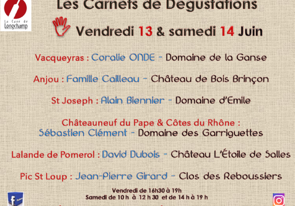 CARNET DE DÉGUSTATION Caviste Epicier