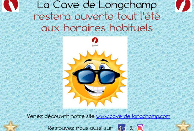 ÉTÉ 2025 A LA CAVE DE LONGCHAMP Caviste Epicier